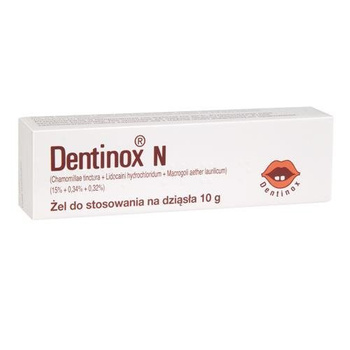 DENTINOX N żel do stosowania na dziąsła 10 g