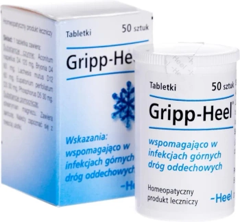 HEEL Gripp-heel, 50 tabletek