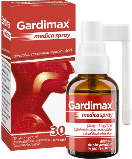Gardimax medica spray aerozol, 30 ml