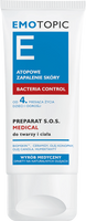 EMOTOPIC Bacteria Control Preparat S.O.S. Medical do twarzy i ciała, 30 ml