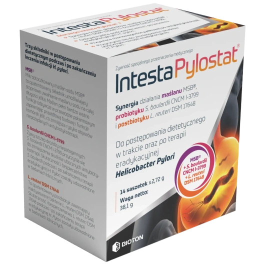 Intesta Pylostat, 14 saszetek