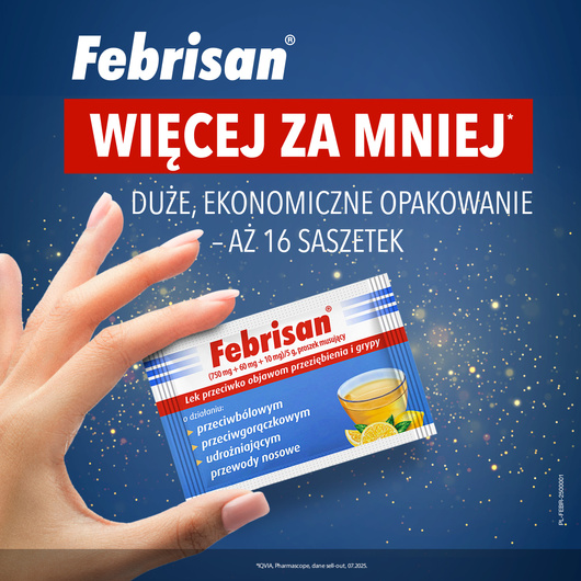 FEBRISAN proszek musujący x 12 saszetek