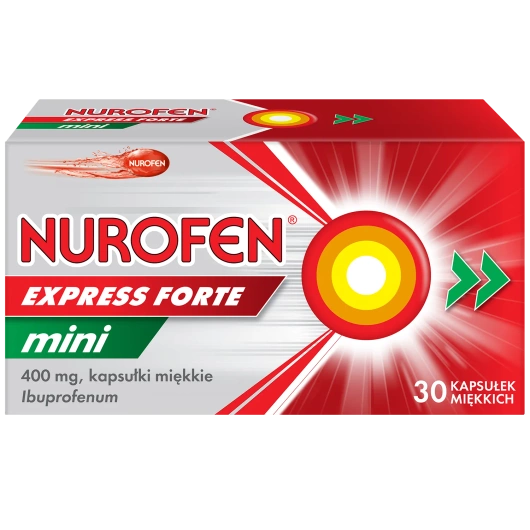 Nurofen Express Forte Mini 400 mg, 30 mini kapsułek