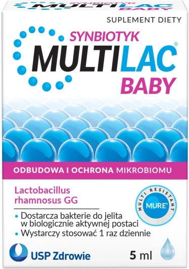 MULTILAC BABY krople doustne 5ml