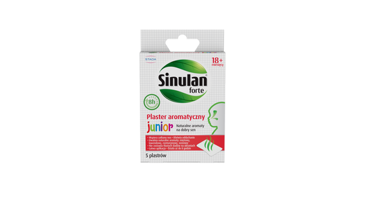 Sinulan Forte Junior Plastry aromatyczne, 5 sztuk