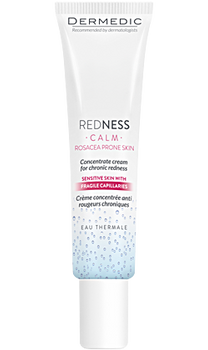 DERMEDIC REDNESS CALM Krem koncentrat na chroniczne zaczerwienienia, 40ml