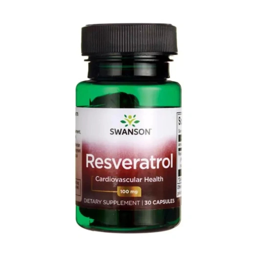 Swanson Resweratrol 100 mg, 30 kapsułek