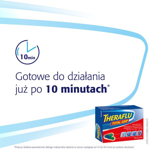 THERAFLU TOTAL GRIP, 16 kapsułek