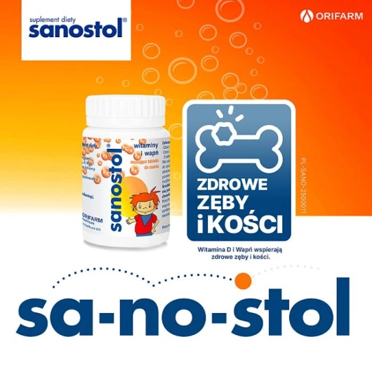 Sanostol, 60 tabletek musujących