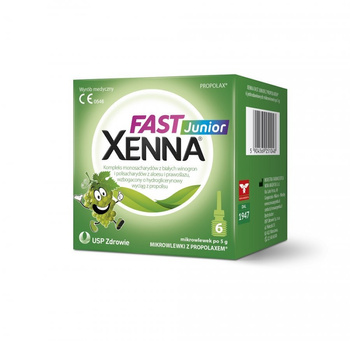 Xenna Fast Junior, 6 mikrowlewek doodbytniczych