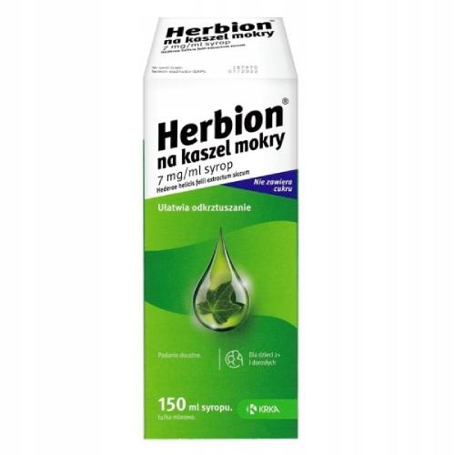 Herbion na kaszel mokry syrop 7mg/ml x 150ml