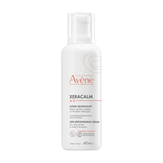 AVENE XERACALM A.D Krem uzupełniające lipidy, 400ml
