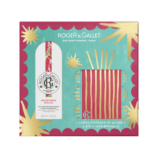 Roger & Gallet Gingembre Rouge Zestaw Woda Perfumowana 100 ml + Dyfuzor zapachowy