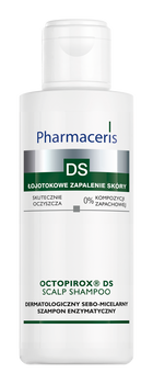 PHARMACERIS DS OCTOPIROX® Dermatologiczny sebo-micelarny szampon enzymatyczny, 125ml