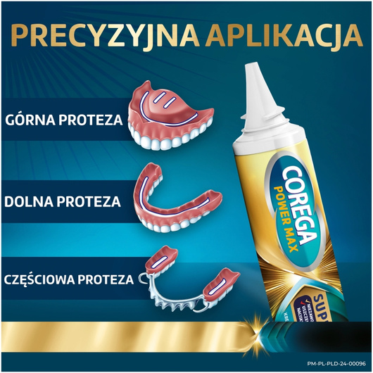 Corega Power Max Supreme All-In 1 Krem mocujący do protez, 40 g
