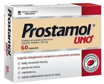 Prostamol Uno kapsułki, 60 sztuk