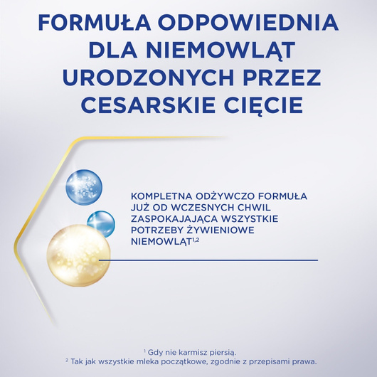 Bebilon PROfutura CESARBIOTIK 1, mleko początkowe od urodzenia, 800 g