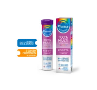 PLUSSSZ 100% MULTIWITAMINA KOBIETA COMPLEX x 20 tabletek musujących