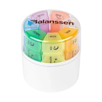 Balanssen Organizer tygodniowy na leki, 4 pory dnia