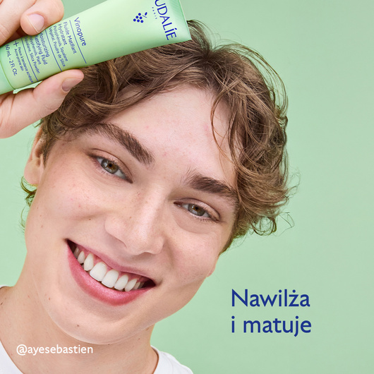 Caudalie Vinopure Fluid Matująco-Nawilżające, 60 ml
