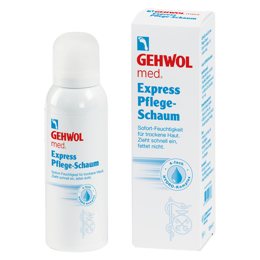 Gehwol Express Pflege-Schaum Pianka pielęgnacyjna do suchej skóry, 125 ml