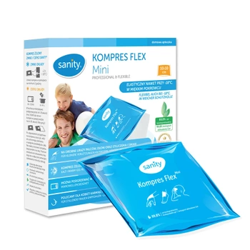 Kompres Flex Mini SANITY (10x10cm), 1 sztuka