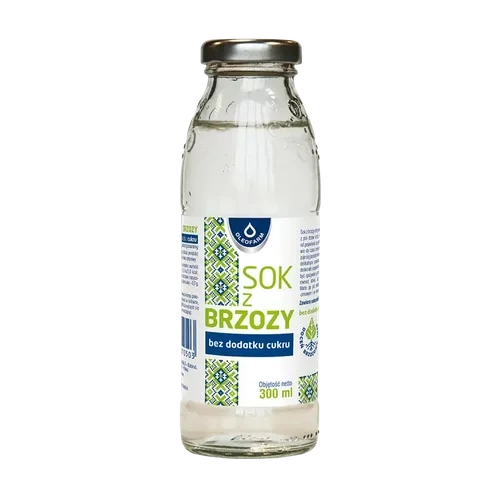 Oleofarm Sok z brzozy, bez dodatku cukru, 300 ml