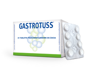 Gastrotuss tabletki do żucia, 24 sztuki