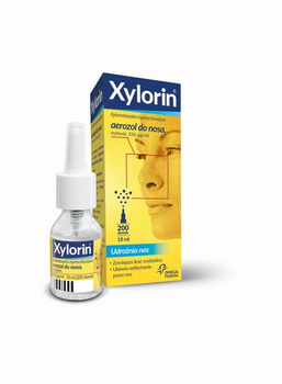 XYLORIN aerozol do nosa 550 μg/ml 18 ml