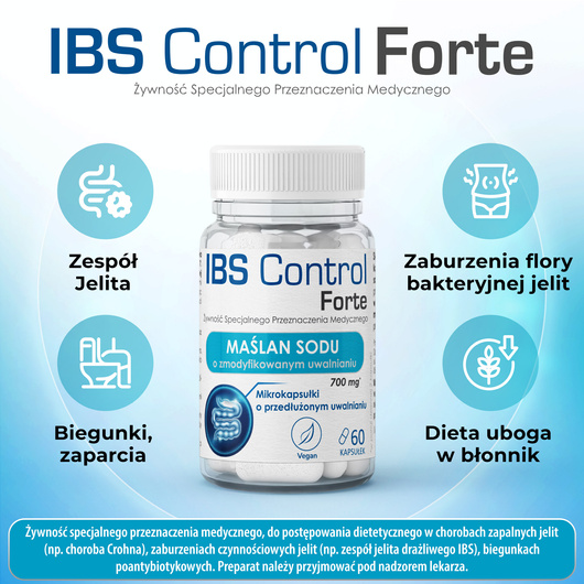 IBS Control FORTE, 60 kapsułek