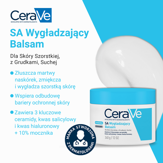 CeraVe SA Wygładzający Balsam, 340g