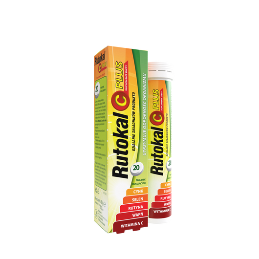 Rutokal C Plus, 20 tabletek musujących 