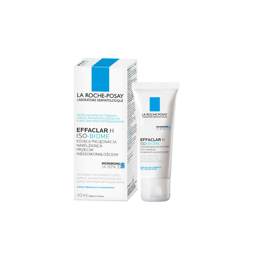 La Roche-Posay Effaclar H Iso-Biome Krem nawilżający, 40 ml