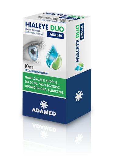 HIALEYE DUO Emulsja, preparat do oczu 10 ml