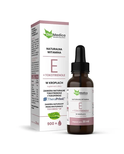 EkaMedica Witamina E + Tokotrienole, 30 ml