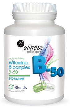 Aliness Witamina B Complex B-50, 100 kapsułek