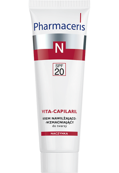 Pharmaceris N Vita-Capilaril Krem nawilżająco-wzmacniający SPF 20 do twarzy, 50 ml
