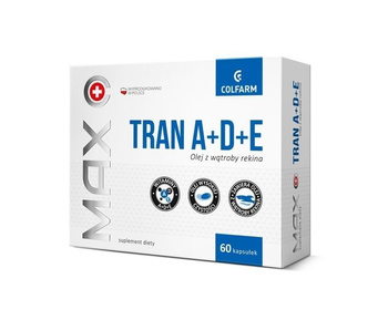 TRAN A+D+E  60 kapsułek