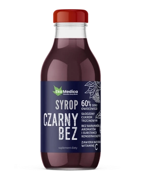 EkaMedica Syrop Czarny Bez z Witaminą C, 300ml