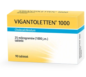 Vigantoletten 1000 j.m., 90 tabletek