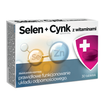 Selen + Cynk, 30 tabletek 