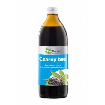 Czarny Bez suplement diety EkaMedica, 500 ml