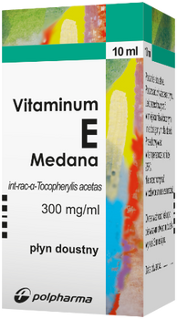 Vitaminum E płyn doustny, 0,3g/ml, 10ml