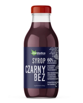 EkaMedica Syrop Czarny Bez z Witaminą C, 300ml