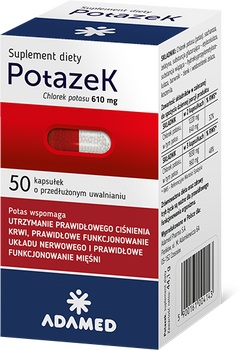 POTAZEK, 50 kapsułek