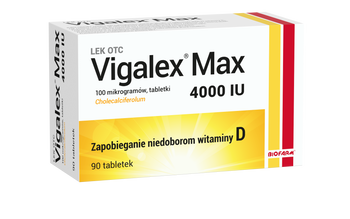 VIGALEX Max 4 000 I.U.,  90 tabletek