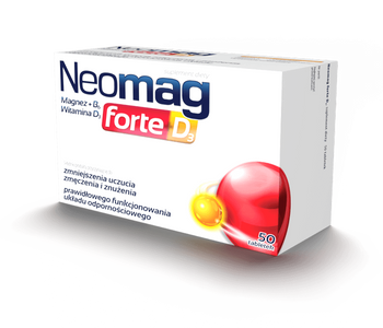 NEOMAG forte D3, 50 tabletek
