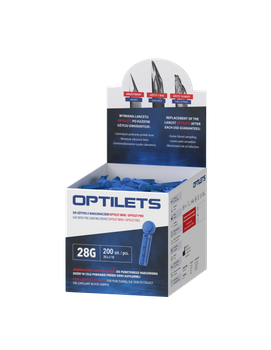 Lancety OPTILETS, 200 sztuk 