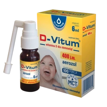D-Vitum Witamina D 600 j.m. Aerozol x 6ml