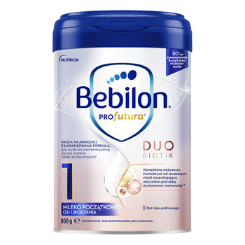 Bebilon PROfutura DUOBIOTIK 1, mleko początkowe od urodzenia, 800 g